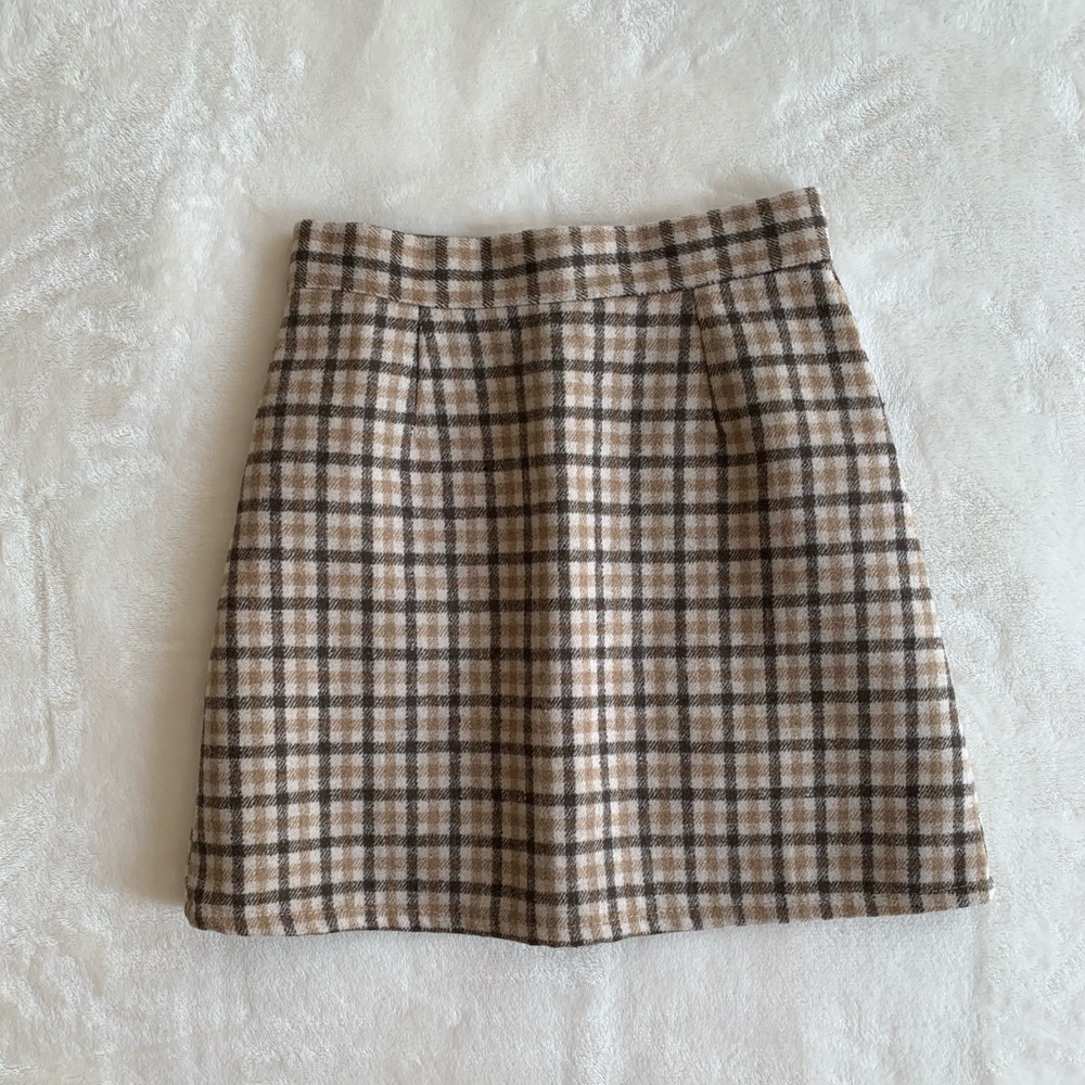 Preppy Plaid Country Club Mini Skirt